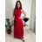 Šaty dlhé spoločenské tylové trblietavé bez rukávu dámske LUNA (S/M/L ONE SIZE) TALIANSKA MÓDA IMWKY252567