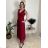 Šaty dlhé spoločenské tylové bez rukávov dámske BEATRICE (S/M/L ONE SIZE) TALIANSKA MÓDA IMWKH26608