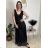Šaty dlhé spoločenské tylové bez rukávov dámske BEATRICE (S/M/L ONE SIZE) TALIANSKA MÓDA IMWKH26608/DUR tmavo červená S/M/L