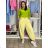 Nohavice outdoorové s opaskom dámske STAR (S/M/L ONE SIZE) TALIANSKA MÓDA IMC261111