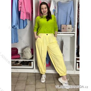 Nohavice outdoorové s opaskom dámske STAR (S/M/L ONE SIZE) TALIANSKA MÓDA IMC261111/DR