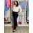 Nohavice dlhé elegantné dámske nadrozmer (S/M - M/L - XL/2XL) MIEGO MIE262539