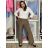 Nohavice dlhé elegantné dámske nadrozmer (S/M - M/L - XL/2XL) MIEGO MIE262539