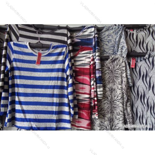Tričko dlhý rukáv teplé dámske (m-2xl) WANDENG HR-3090-NLPL