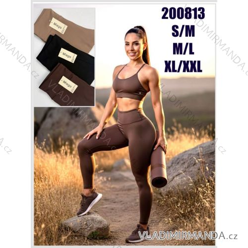 Legíny dlhé športové dámske nadrozmer (S/M - M/L - XL/2XL) MIEGO MIE26200813