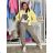 Nohavice elegantné dámske (S/M/L ONE SIZE) TALIANSKA MÓDA IM426030/DUR smaragdová S/M/L