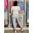 Nohavice elegantné dámske (S/M/L ONE SIZE) TALIANSKA MÓDA IM426030