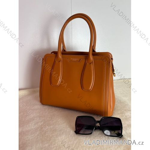 Kabelka dámska (22x30) TESSRA KABELKY TES26275C6027/DR ONE SIZE hnedá