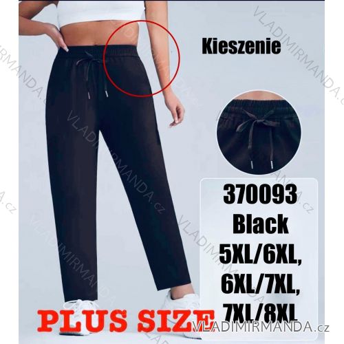 Tepláky dlhé dámske nadrozmer (5XL/6XL - 6XL/7XL - 7XL/8XL) MIEGO MIE26370093