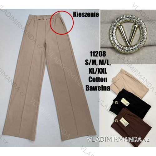 Nohavice elegantné dámske nadrozmer (S/M - M/L - XL/2XL) MIEGO MIE2611208