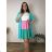 Cardigan letný 3/4 dlhý rukáv dámsky nadrozmer VESUNA (48/50/52 ONE SIZE) TALIANSKA MÓDA IM425415