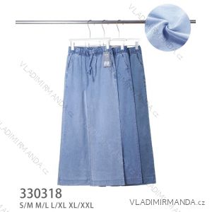 Nohavice riflové dámske nadrozmer (S/M - M/L - XL/XL - XL/2XL) MIEGO MIE26330318