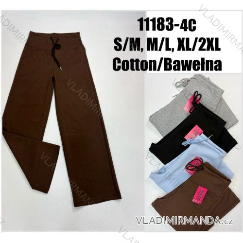 Tepláky dlhé dámske nadrozmer (S/M - M/L - XL/2XL) MIEGO MIE2611183-4C