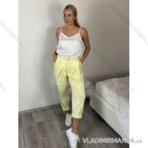 Nohavice outdoorové s opaskom dámske (S/M/L ONE SIZE) TALIANSKA MÓDA IM4261117