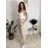 Nohavice elegantné dámske (S/M/L ONE SIZE) TALIANSKA MÓDA IM426030/DUR smaragdová S/M/L