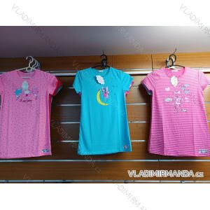 Košeľa nočná krátky rukáv detská dievčenská (98-128) N-FEEL NFL26003