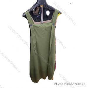 Šaty voľnočasové na široké ramienka dámske nadrozmer (42/44/46 ONE SIZE) TALIANSKA MÓDA IMSM26089