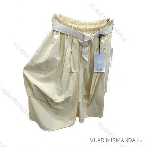 Sukňa šusťáková s opaskom dámska (S/M/L ONE SIZE) TALIANSKA MÓDA IMSM26092