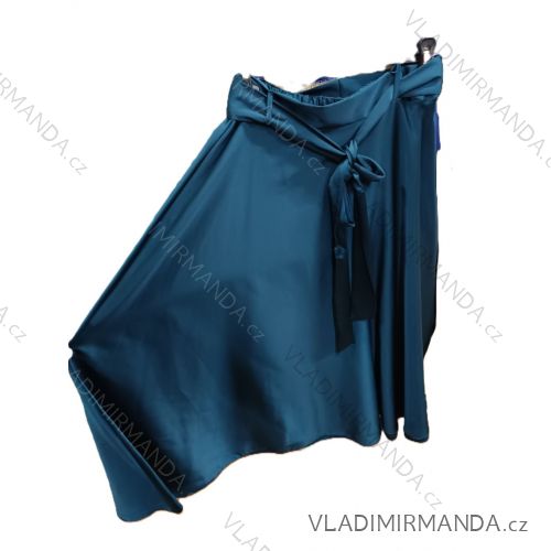 Sukňa saténová s opaskom dámska (S/M/L ONE SIZE) TALIANSKA MÓDA IMSM26094