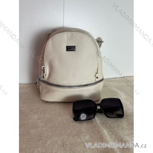 Batoh dámsky  Batoh dámský (24x19) TESSRA KABELKY TES262689-BB/DUR ONE SIZE béžová