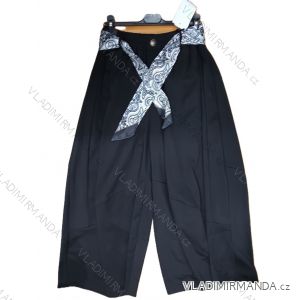 Nohavice letné s opaskom dámske (S/M/L ONE SIZE) TALIANSKA MÓDA IMSM26095