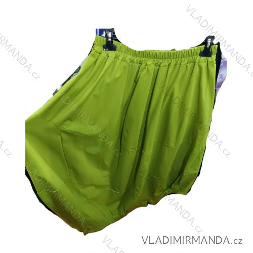 Sukňa šusťáková dámska nadrozmer (42/44/46 ONE SIZE) TALIANSKA MÓDA IMSM26104