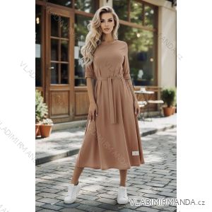 Šaty letné 3/4 dlhý rukáv dámske (S/M/L ONE SIZE) TALIANSKA MÓDA IMD26018