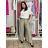 Nohavice volnočasové s opaskom dámske (S/M/L ONE SIZE) TALIANSKA MÓDA IMSM261119