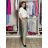 Nohavice volnočasové s opaskom dámske (S/M/L ONE SIZE) TALIANSKA MÓDA IMSM261119