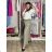 Nohavice volnočasové s opaskom dámske Anna (S/M/L ONE SIZE) TALIANSKA MÓDA IMSM261119/DR S/M/L béžová