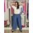 Nohavice volnočasové s opaskom dámske Anna (S/M/L ONE SIZE) TALIANSKA MÓDA IMSM261119/DR S/M/L béžová