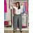 Nohavice volnočasové s opaskom dámske Anna (S/M/L ONE SIZE) TALIANSKA MÓDA IMSM261119/DR S/M/L béžová