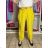 Nohavice volnočasové s opaskom dámske INNA (S/M/L ONE SIZE) TALIANSKA MÓDA IMSM261124/DR S/M/L biela