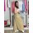 Nohavice elegantní dlhé s opaskom dámske BEATA (S/M/L ONE SIZE) TALIANSKA MÓDA IMWHA261112