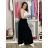 Nohavice elegantní dlhé s opaskom dámske BEATA (S/M/L ONE SIZE) TALIANSKA MÓDA IMWHA261112