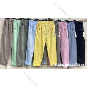 Nohavice strečové dámske (S/M/L ONE SIZE) TALIANSKA MÓDA IMC26038