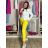 Nohavice strečové dlhé dámske PANTALONE  (S/M/L ONE SIZE) IMPOZ25LV-6318/DUR fuchsiová S/M/L