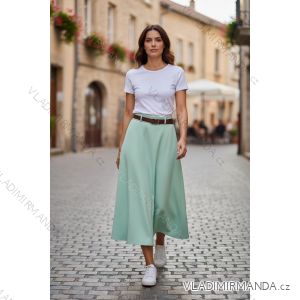 Sukňa dlhá s opaskom dámska nadrozmer (42/44/46 ONE SIZE) TALIANSKA MÓDA IMD26032