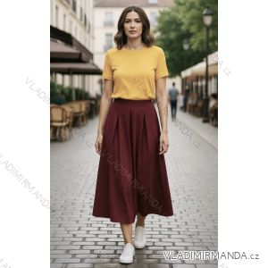 Sukňa dlhá dámska nadrozmer (44/46/48 ONE SIZE) TALIANSKA MÓDA IMD26034