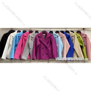 Kabátik slabý dlhý rukáv dámsky nadrozmer (42/44/46 ONE SIZE) TALIANSKA MÓDA IMC26092
