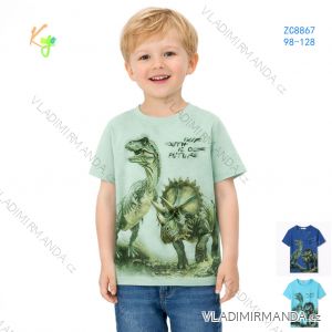 Tričko krátky rukáv detské chlapčenské (98-128) KUGO ZC8861