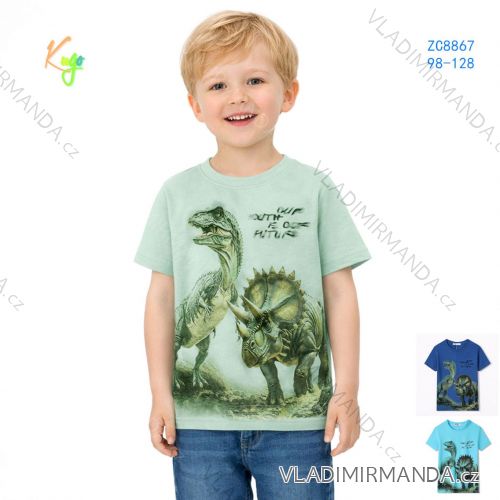Tričko krátky rukáv detské chlapčenské (98-128) KUGO ZC8861