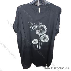 Šaty letné krátky rukáv dámske nadrozmer (42/44/46 ONE SIZE) TALIANSKA MÓDA IMSM26115