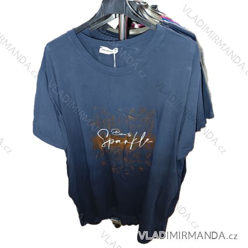 Tričko krátky rukáv pánske nadrozmer (42/44/46 ONE SIZE) TALIANSKA MÓDA IMSM26117