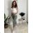 Nohavice letné dlhé strečové dámske (S/M ONE SIZE) TALIANSKA MÓDA IMPLI248115