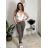 Nohavice strečové dámske  LINDA (S/M/L ONE SIZE) TALIANSKA MÓDA IM4251163