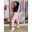 Tepláky/Kalhoty elegantné oversize dlhé dámske (S/M/L ONE SIZE) TALIANSKA MÓDA IMD26003