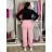 Tepláky/Kalhoty elegantné oversize dlhé dámske (S/M/L ONE SIZE) TALIANSKA MÓDA IMD26003