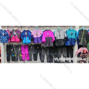 Bunda dlhý rukáv a nohavice softshell detské dievčenské a chlapčenské (98-128) ECHT ECHT26001