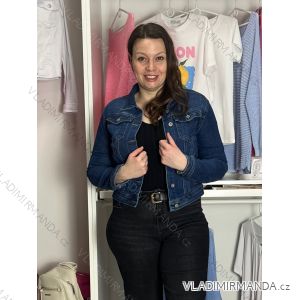 Bunda riflová jeans dámska MOON (S-2xl) MOON GIRL MOG26GY802B/DU